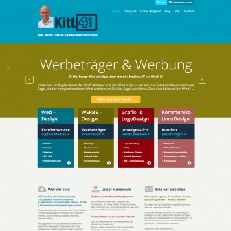 Screenshot Webseite KITTL4web
